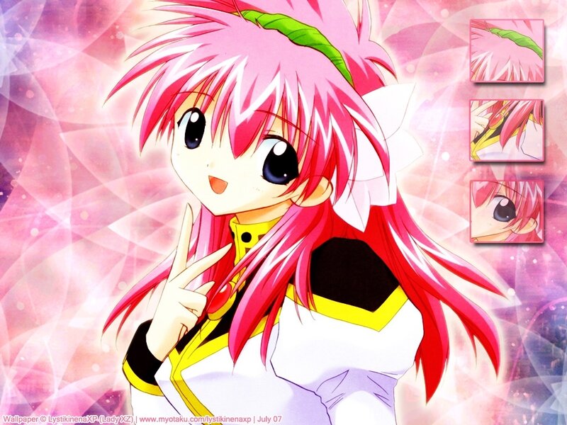 Pink-haired Anime Girl — Pink, Playful, Hair