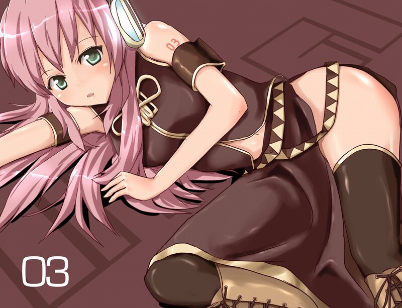Pink-haired Anime Girl — Pink, Playful, Headphones