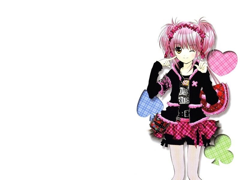 Pink-haired Anime Girl — Pink, Playful, Heart, Spade