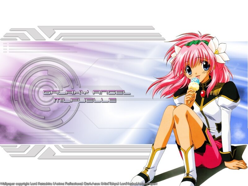 Pink-haired Anime Girl — Pink, Playful, Ice Cream