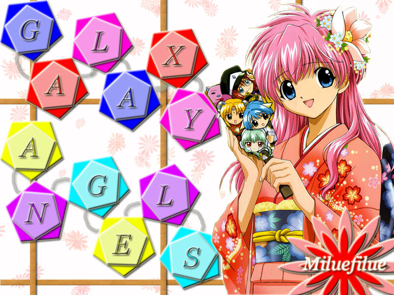 Pink-haired Anime Girl — Pink, Playful, Kimono, Chibi Characters