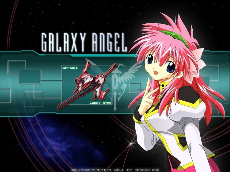 Pink-haired Anime Girl — Pink, Playful, Night, Mecha