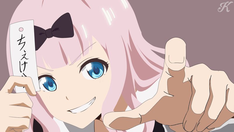 Pink-haired Anime Girl — Pink, Playful, Paper Tag