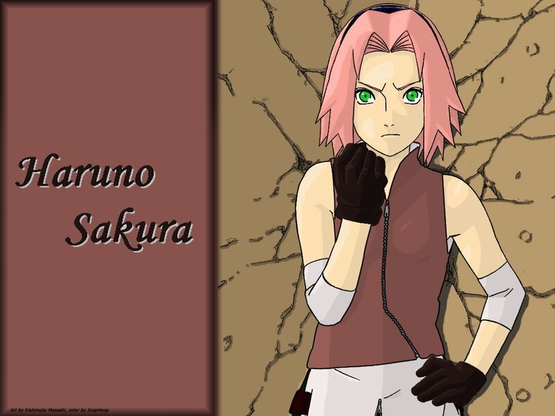 Pink-haired Anime Girl — Pink, Serious