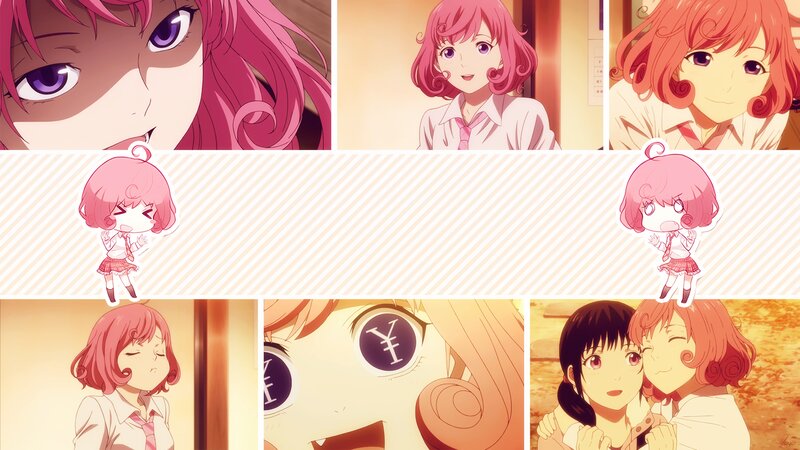 Pink-haired Anime Girl — Pink, Warm