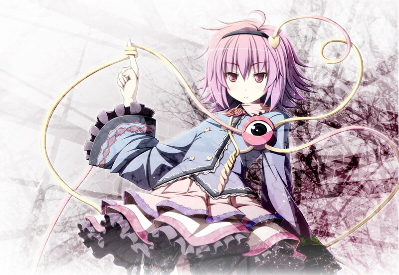Pink-haired Anime Girl — Purple, Dramatic, Whip