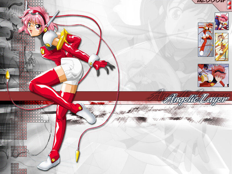 Pink-haired Anime Girl — Red, Dynamic, Anime Character