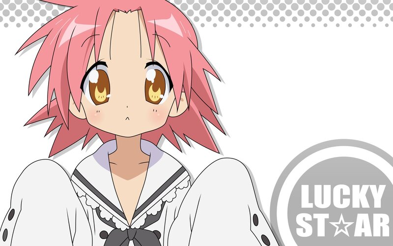Pink-haired Anime Girl — White, Innocent, Sailor Uniform