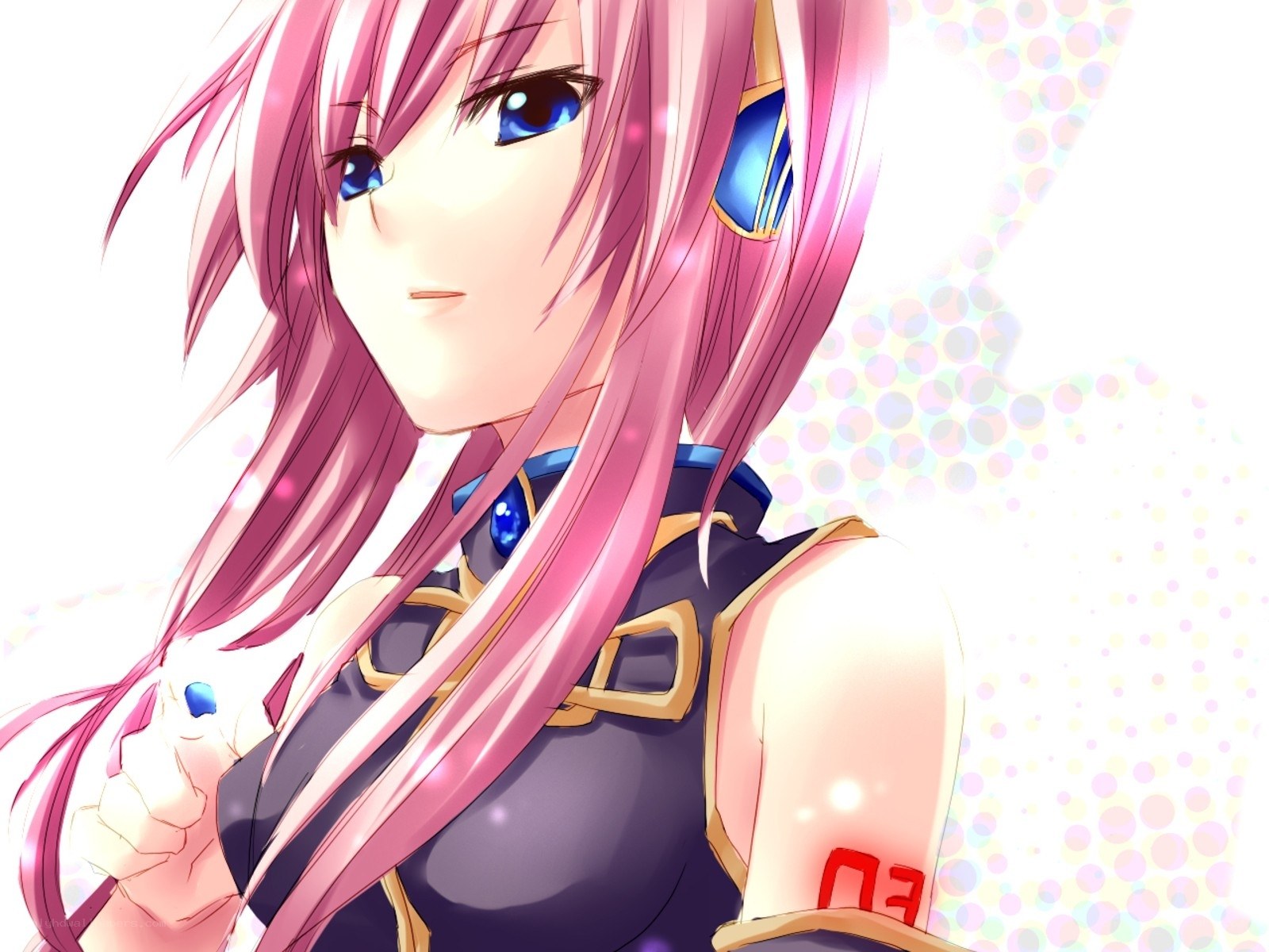 pink-haired anime girl