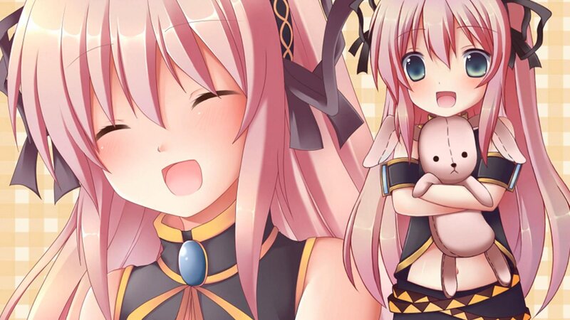 pink-haired anime girls