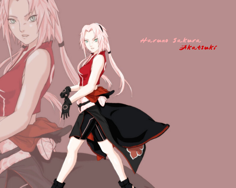Pink-haired Anime Woman — Pink, Confident