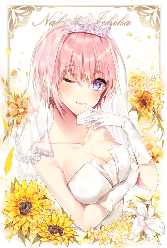 Pink-haired Bride — Yellow