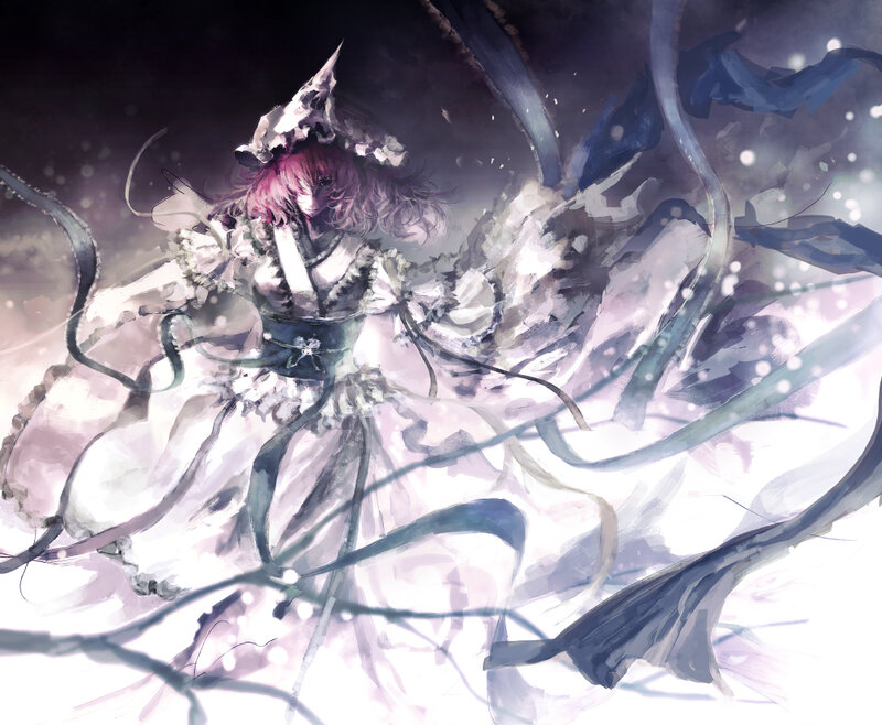 Pink-haired Character in Dress