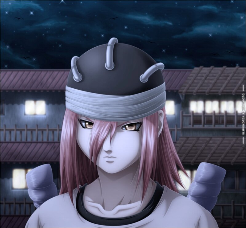Pink-haired Character in Helmet