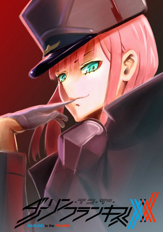 Pink-haired Character in Uniform