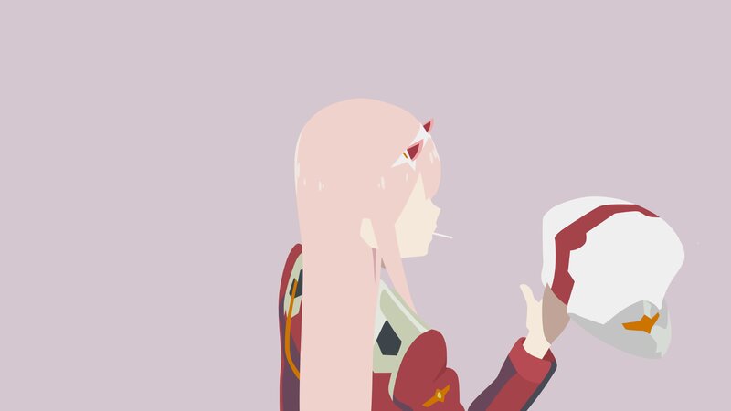 Pink-haired Character — Pink, Calm, Anime