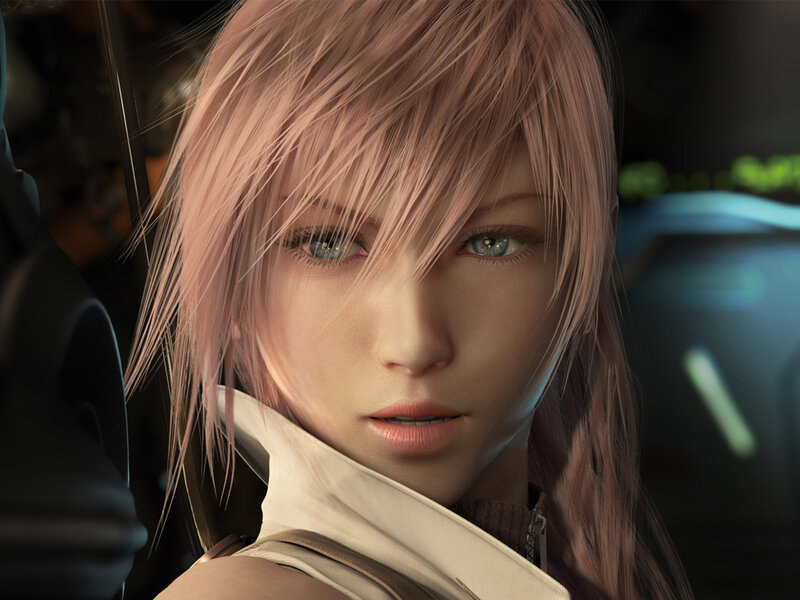 Pink-haired Character — Pink, Serious, 3d Render, Hair