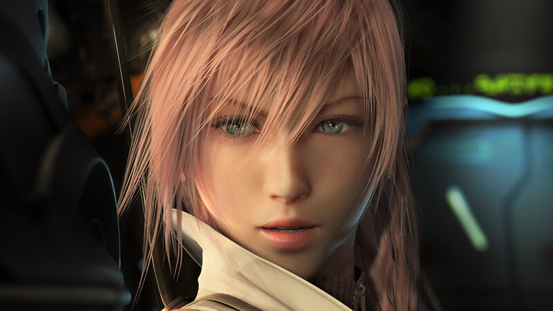 Pink-haired Character — Pink, Serious, 3d Render