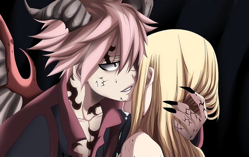 Pink-haired Demon Character