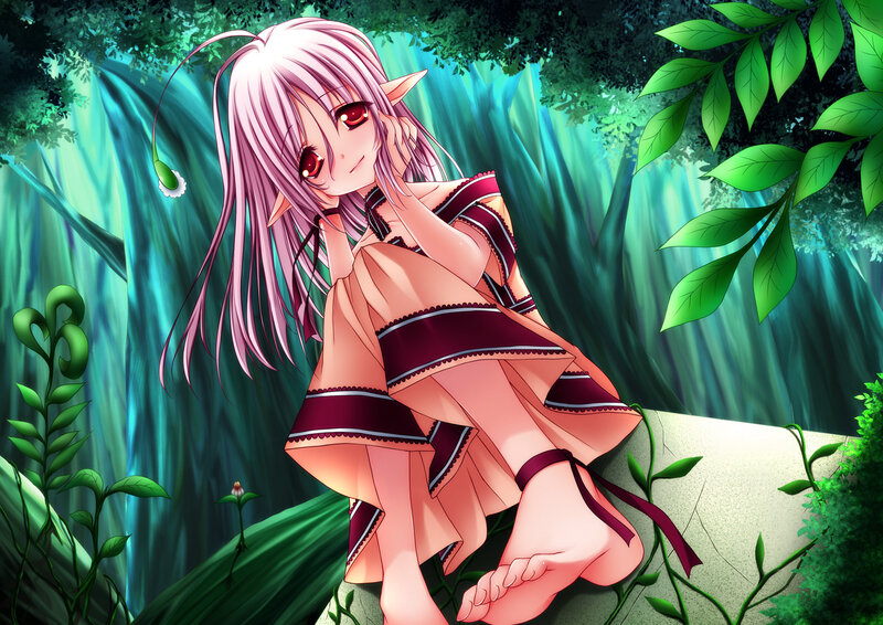 Pink-haired Elf Girl