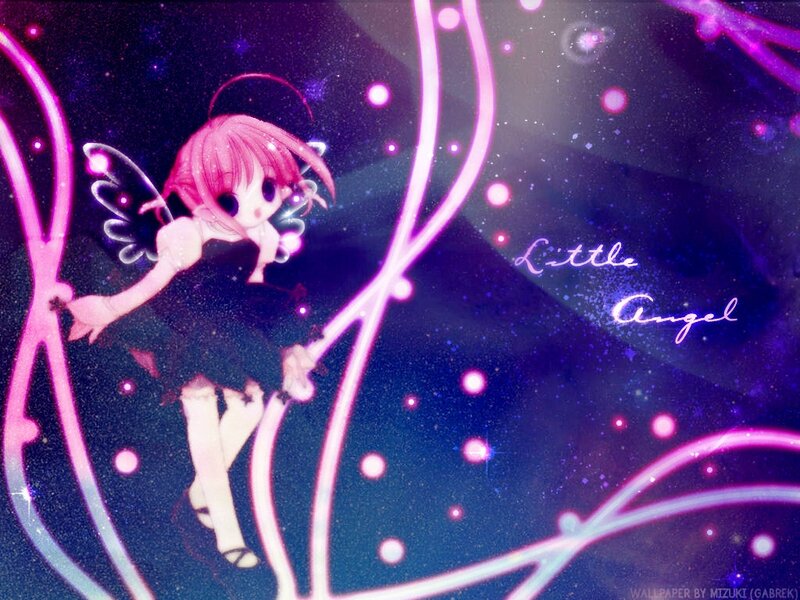 Pink-haired Fairy Angel