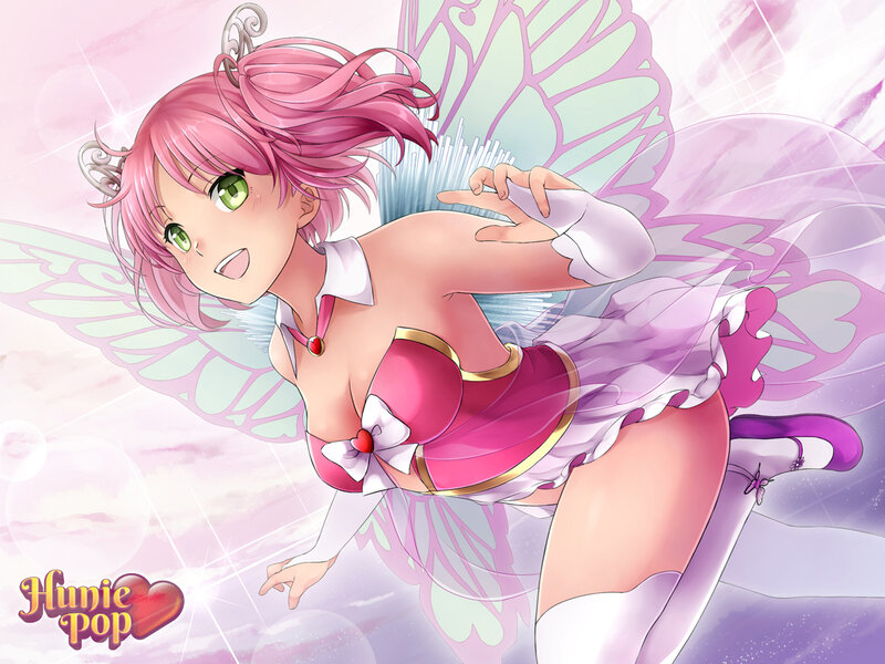 Pink-haired Fairy Character — Pink