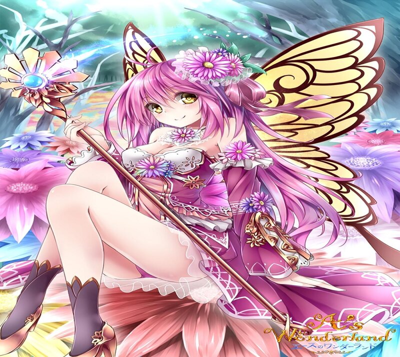 Pink-haired Fairy Girl — Purple, Whimsical