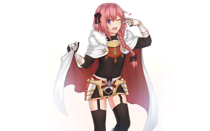Pink-haired Female Knight