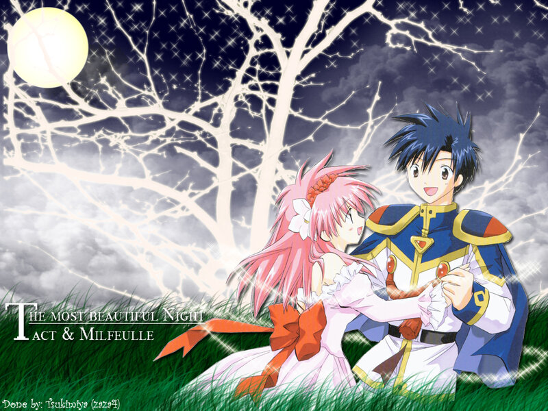 Pink-haired Girl and Blue-haired Boy — Green