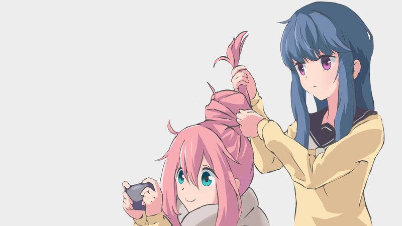 Pink-haired Girl Being Styled