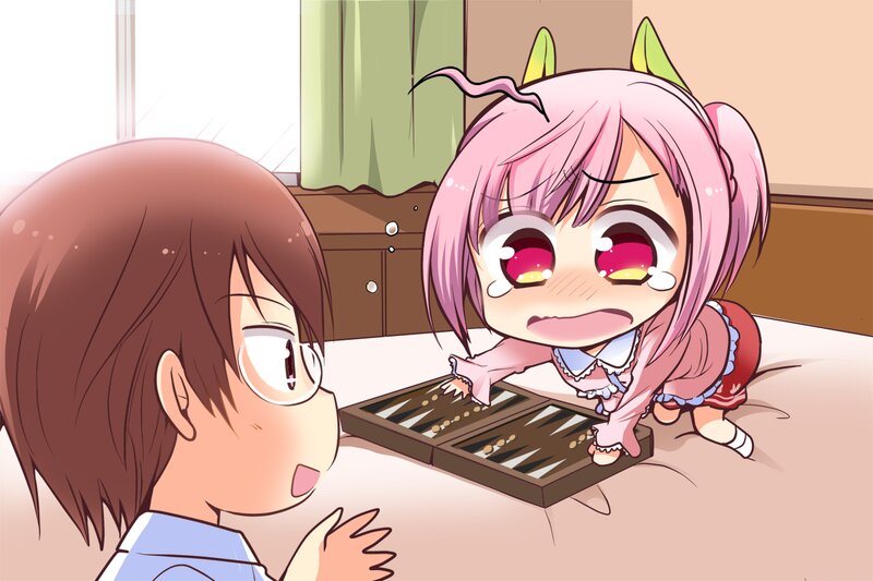 Pink-haired Girl Crying — Pink, Dramatic, Morning