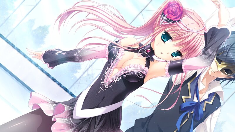 Pink-haired Girl Dancing — Pink, Dramatic