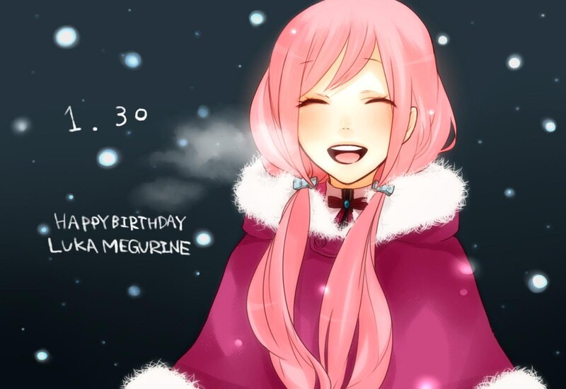 Pink-haired Girl in Coat