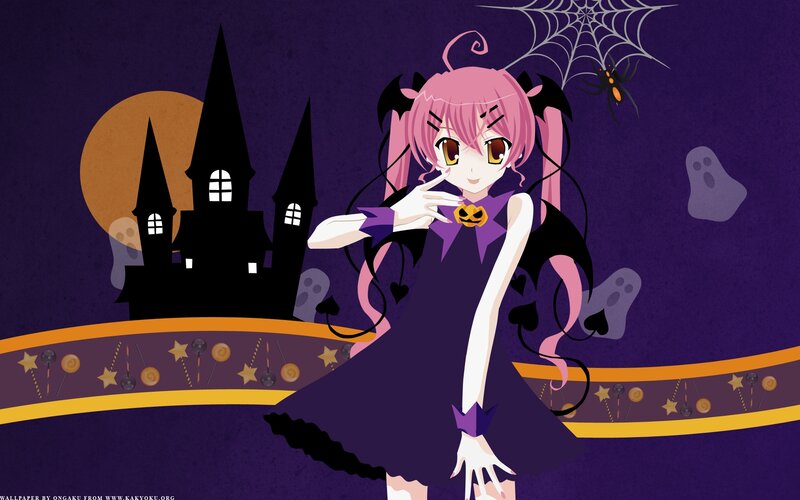 Pink-haired Girl in Costume