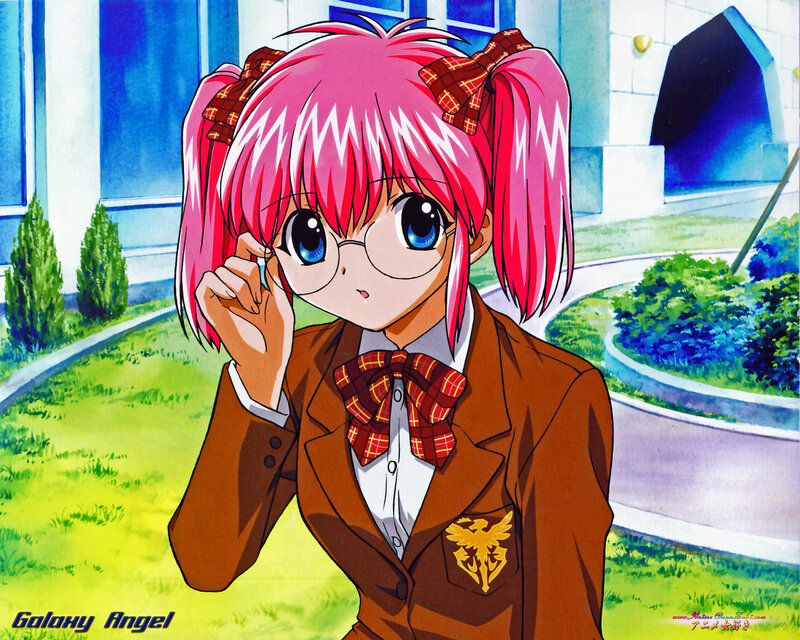 Pink-haired Girl in Uniform — Pink, Calm, Afternoon, Anime