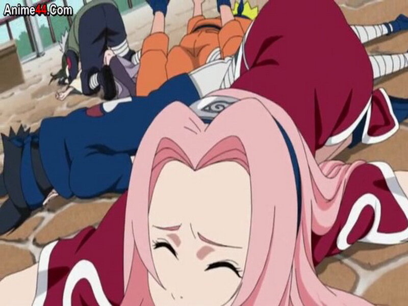 Pink-haired Girl Lying Down — Pink, Tired