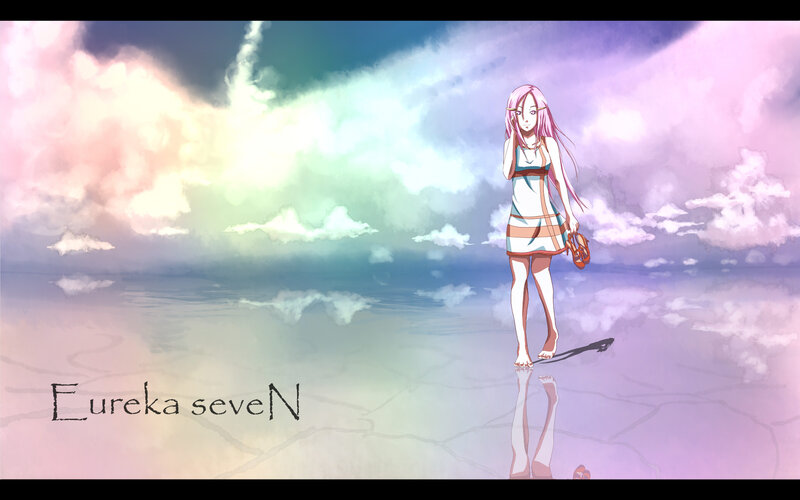 Pink-haired Girl Standing