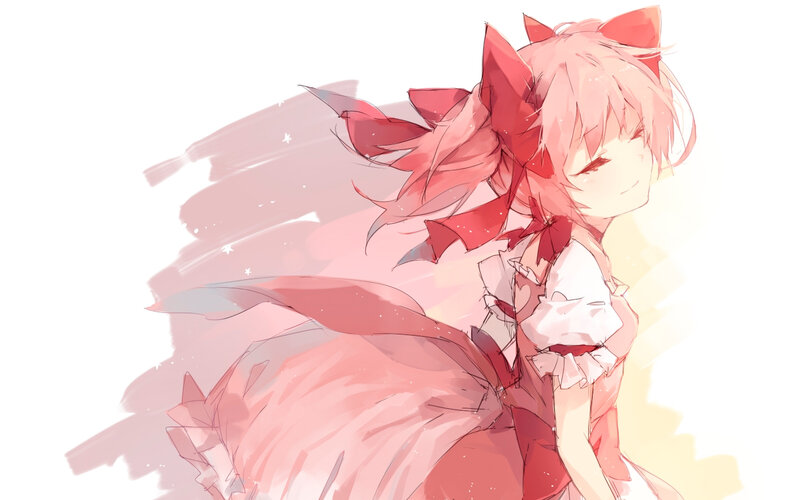 Pink-haired Girl with Cat Ears — Pink, Serene