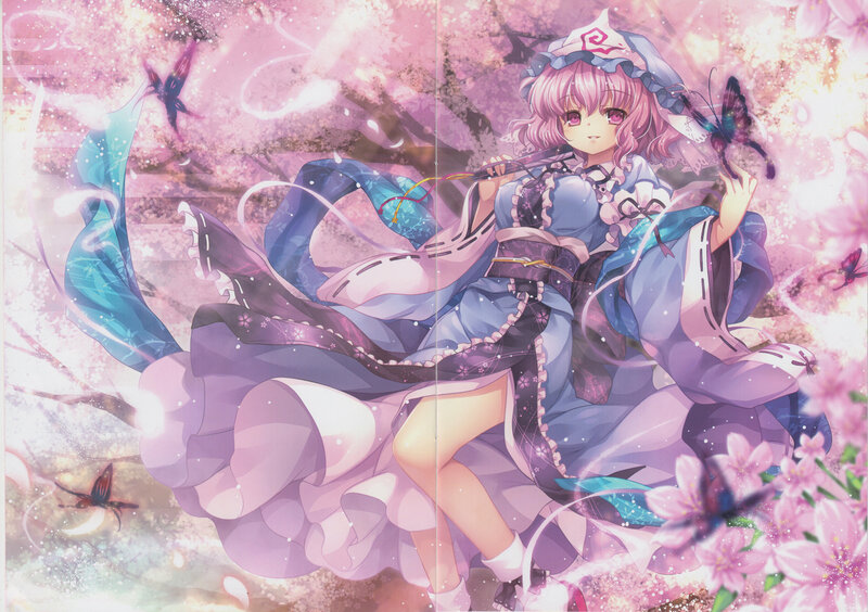 Pink-haired Girl with Flute — Pink
