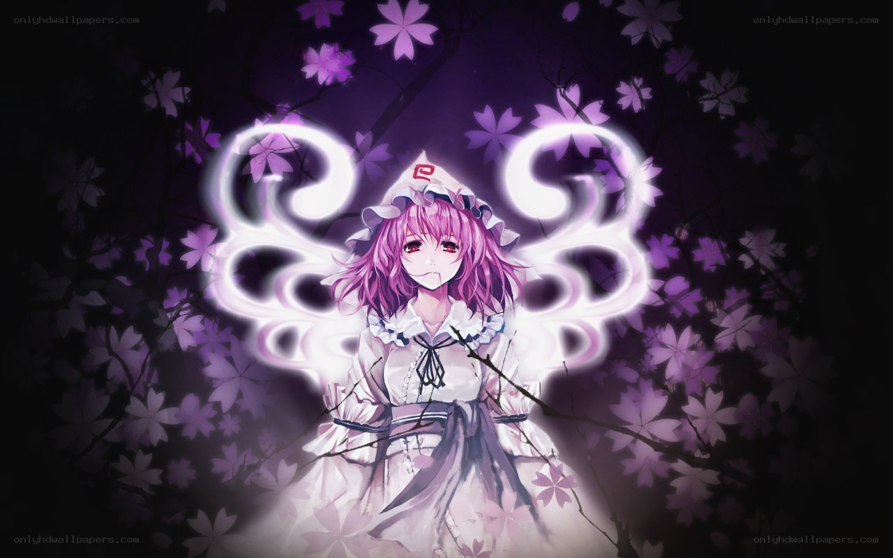 pink-haired girl with glowing wings