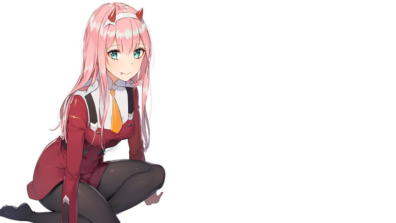 Pink-haired Girl with Horns — Pink, Playful, Anime