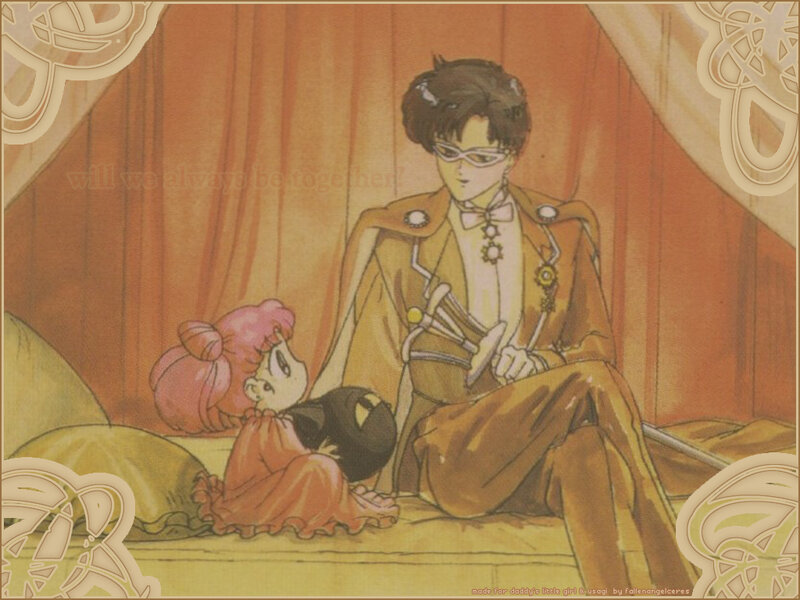Pink-haired Girl with Man — Orange