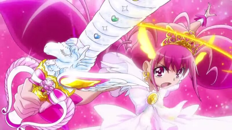 Pink-haired Girl with Sword — Pink, Dramatic, Anime, Crown