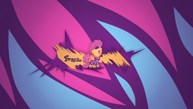 Pink-haired Pony Character