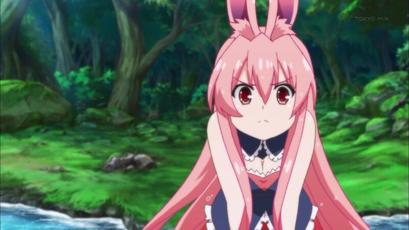 Pink-haired Rabbit Girl
