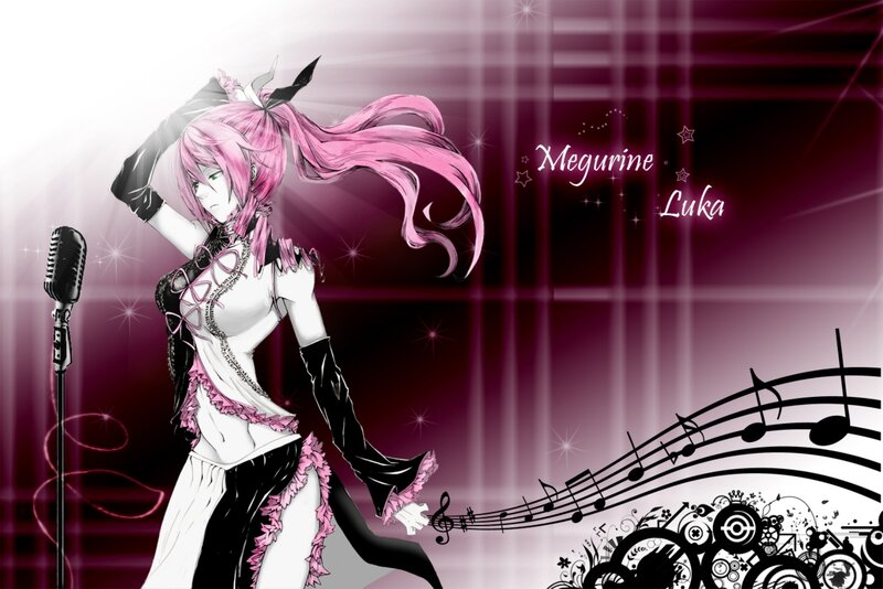 Pink-haired Singer