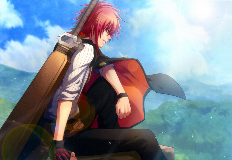 Pink-haired Swordsman