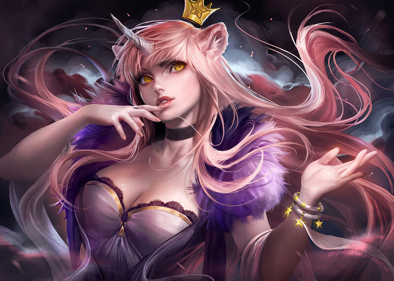 Pink-haired Unicorn Girl