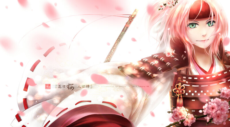 Pink-haired Warrior — Pink