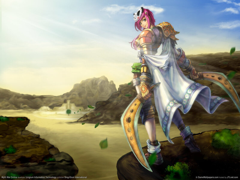 Pink-haired Warrior